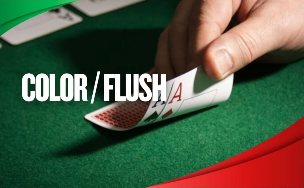 Color Flush El póquer en España