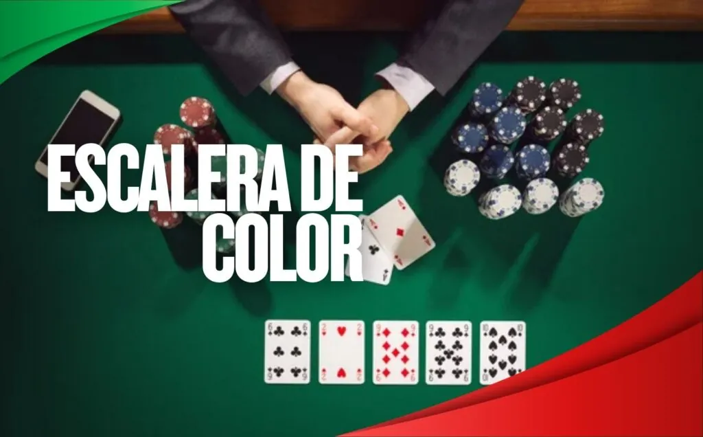 El póquer en España Escalera de color