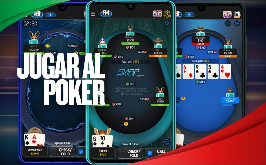 Jugar al poker a través de la app en España