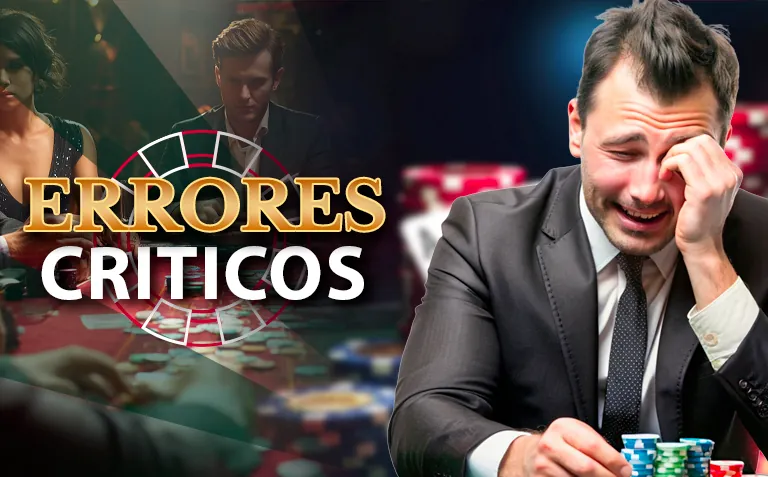 Errores graves en las combinaciones de póquer
