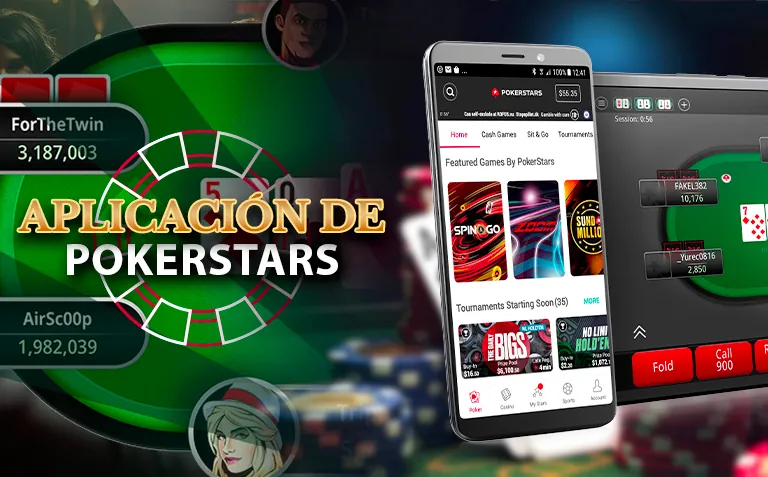 Aplicación móvil de PokerStars
