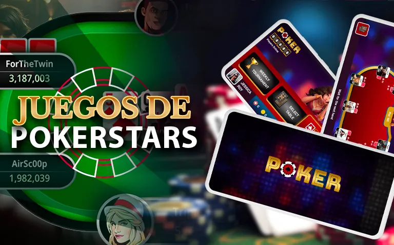 Juegos disponibles en PokerStars