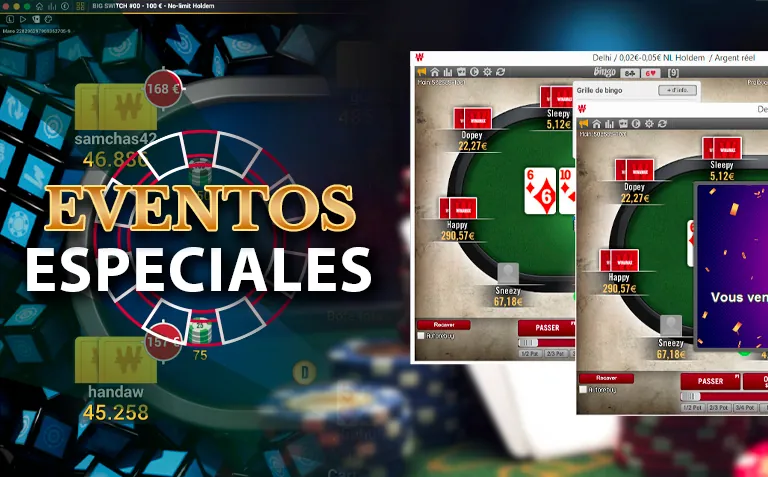 Eventos especiales de póquer